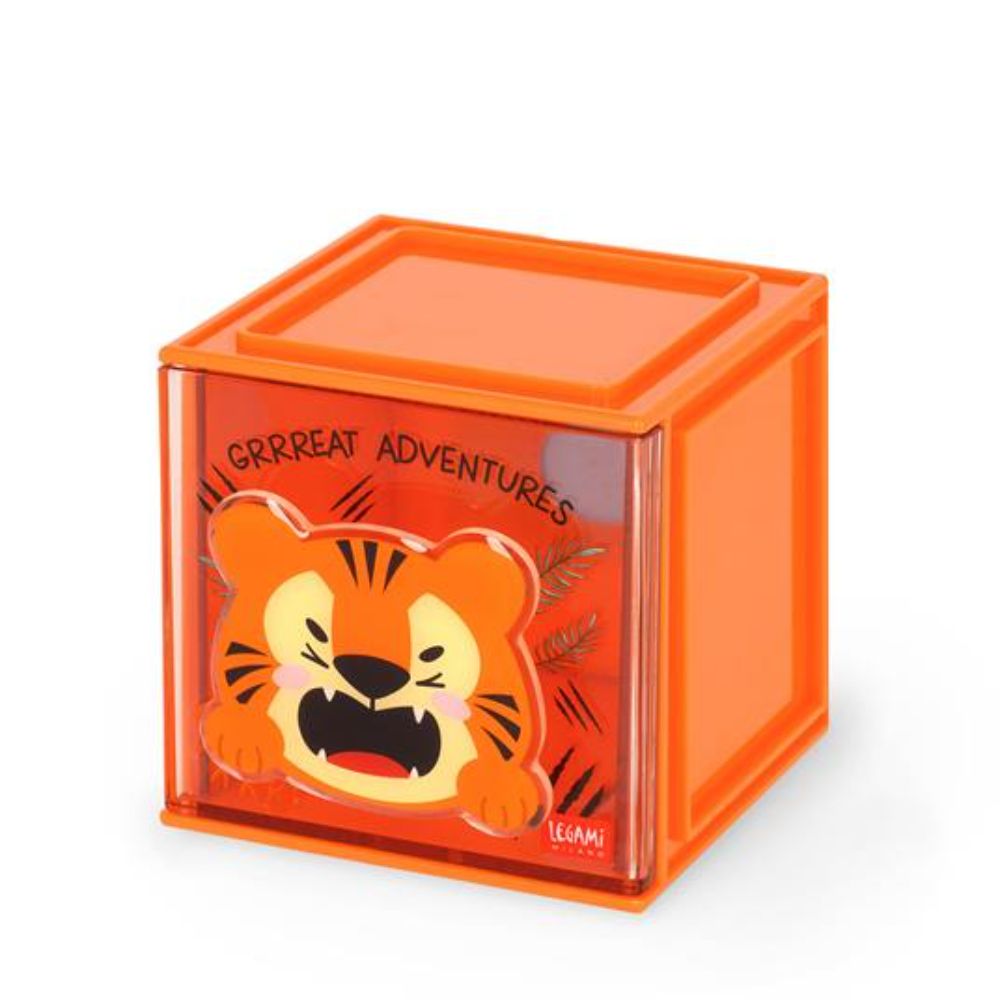 ORGANIZZATORE DA SCRIVANIA REGOLABILE - CUTIE CUBE - TIGER