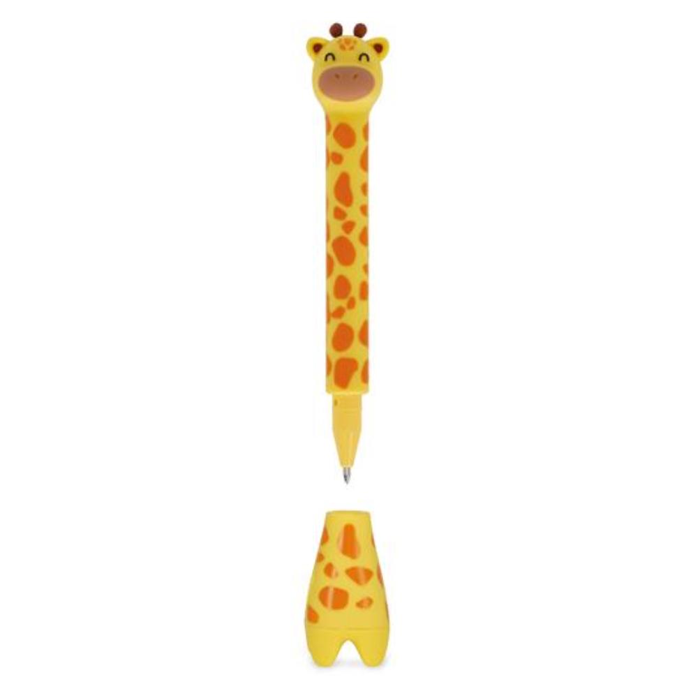 STAND-INK OVATION - BALLPOINT PEN WITH BASE - GIRAFFE