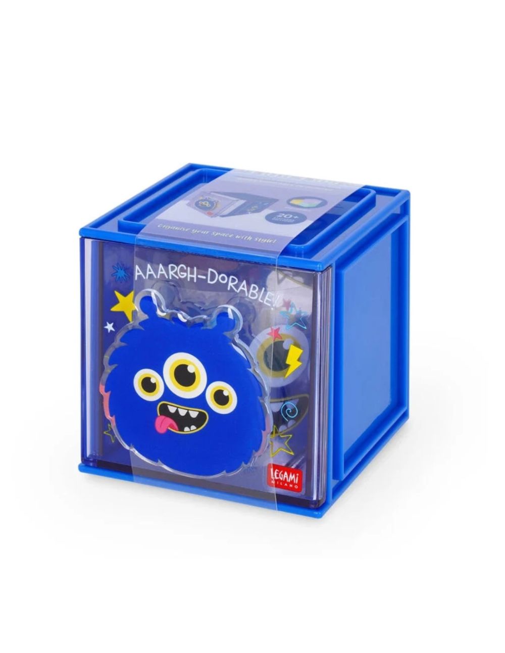 ORGANIZZATORE DA SCRIVANIA REGOLABILE - CUTIE CUBE - MONSTER