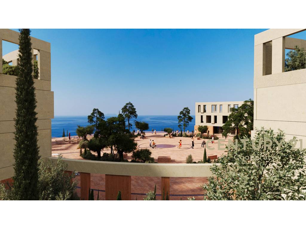 APARTMENT 2+1 FOR SALE WITH SEA VIEW - SUN PALASË, DHËRMI