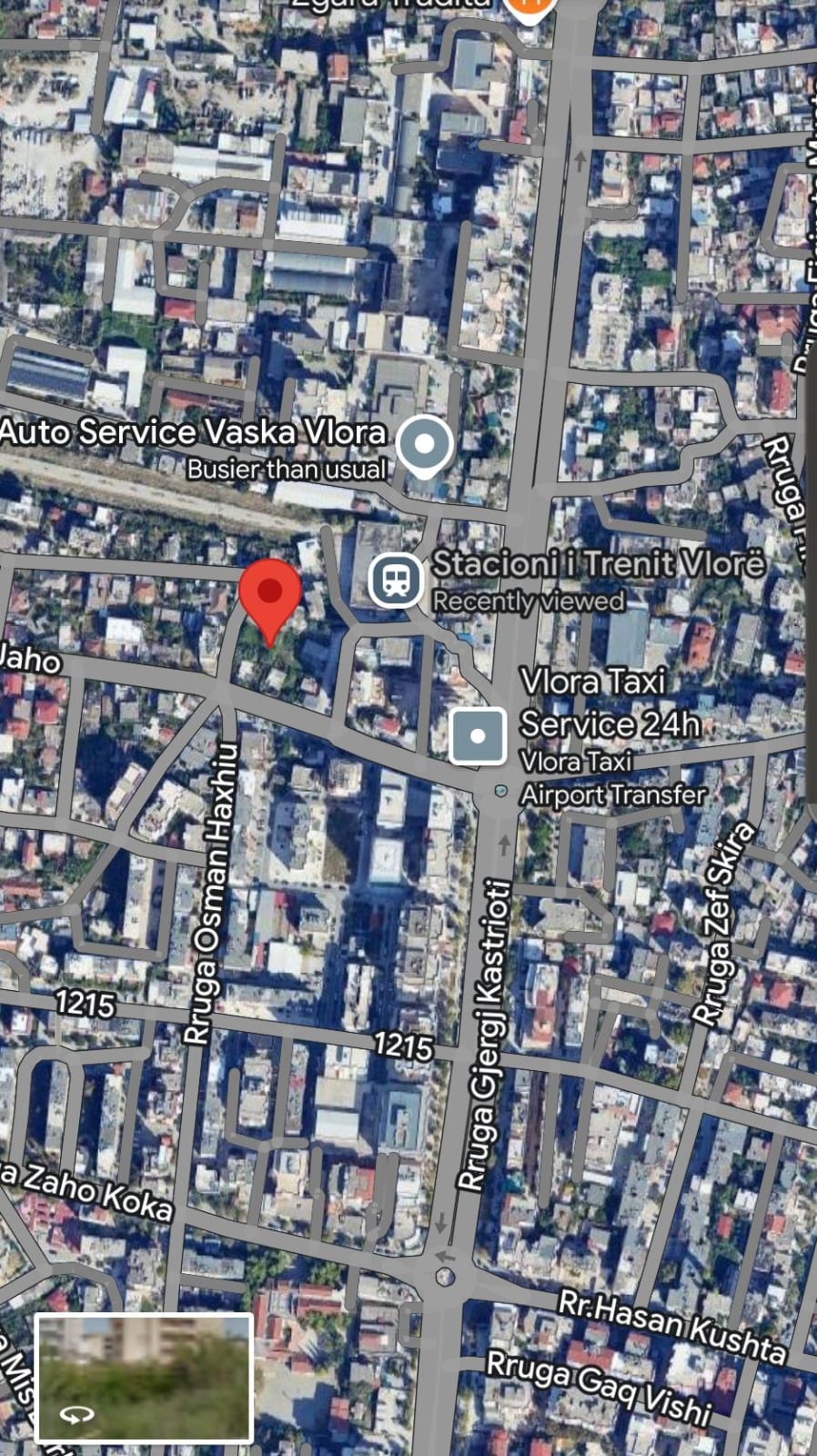 GRUNDSTÜCK ZU VERKAUFEN, NAHE DEM BAHNHOF, VLORE!!!