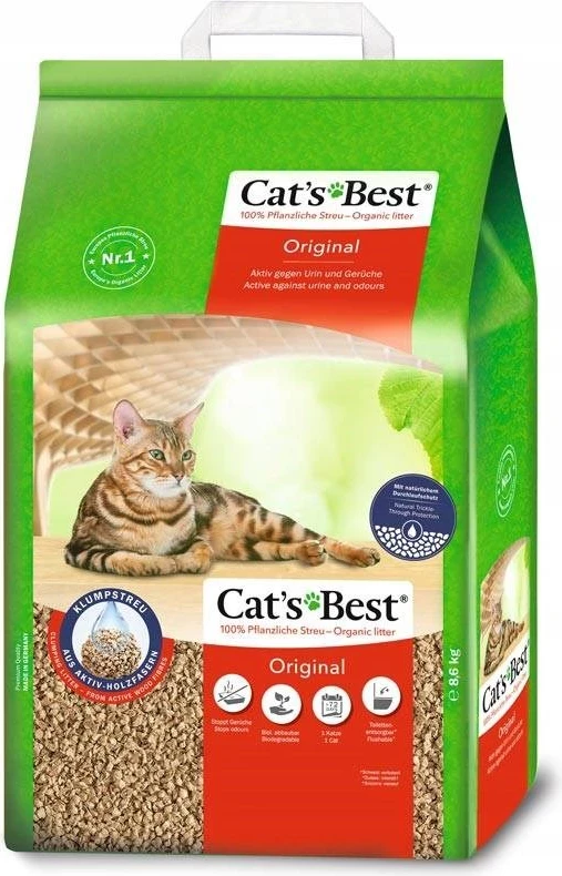Letër për mace Cat's Best Original, 5L | foleja.al