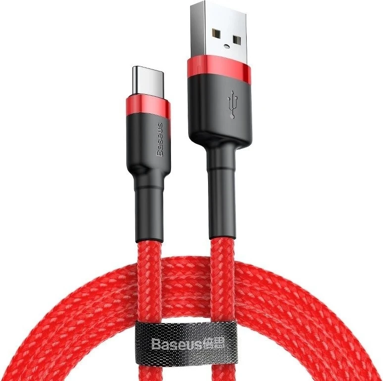Baseus Cafule USB to USB-C Cable 2A 2m, red