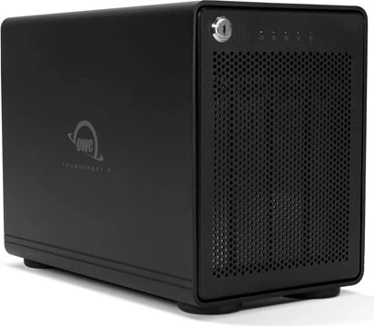 OWC ThunderBay 4 external drive enclosure with RAID-5