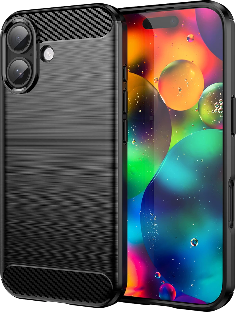 Mbështjellës Hurtel Carbon Case për iPhone 17 | foleja.al