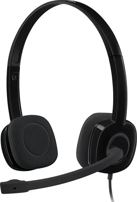 Logitech H151 headphones, black | foleja.al