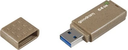 USB GoodRAM 64 GB, eco-friendly, brown
