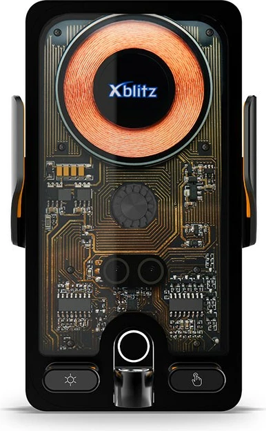 Mbajtës pasiv për celular/tablet Xblitz FX7 EXCLUSIVE, për makinë, i zi | foleja.al