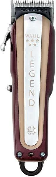 Makinë rroje flokësh Wahl Cordless Legend 08594-016, pa kabllo, Silver/Burgundy | foleja.al