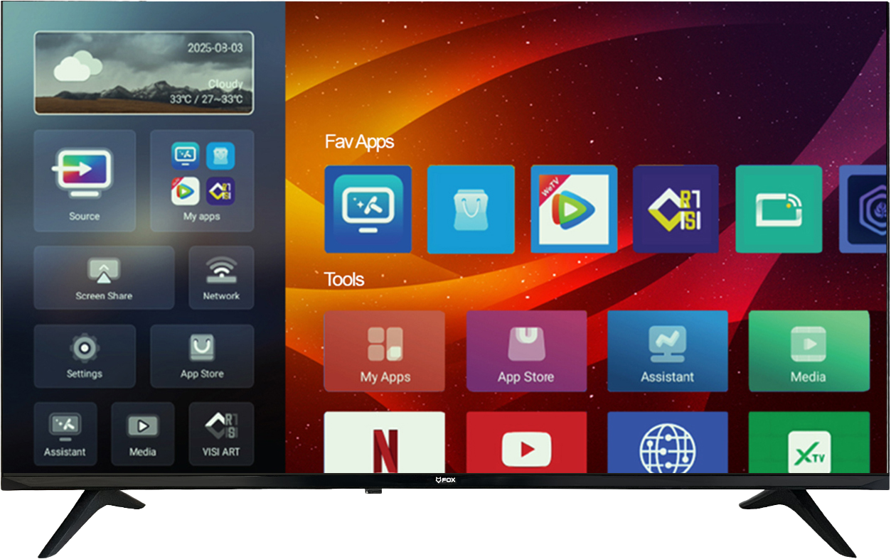 FOX 32" LED TV 32AOS470E