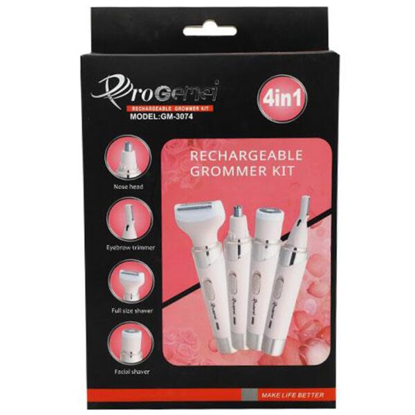Épilateur Progemei pour femmes – 4 fonctions différentes