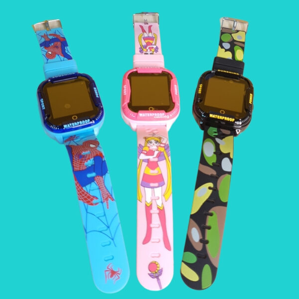 Smartwatch for children with cartoon figures