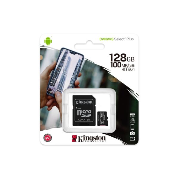 Kingston 64 GB & 128 GB Micro SD Memory Card