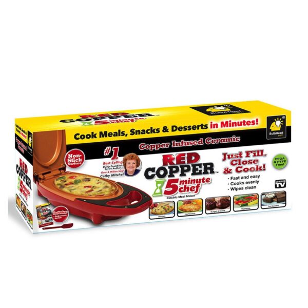Red Copper Padella doppia 5 Minute Chef