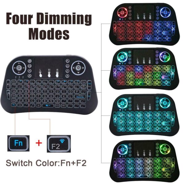 Mini Wireless Keyboard 2.4G for Smart TV