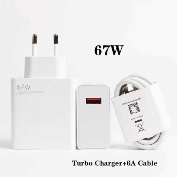 Adaptateur chargeur Xiaomi 67W