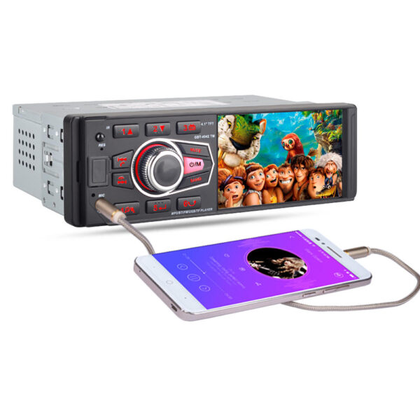 Car cassette player with screen – MP5 player 4042