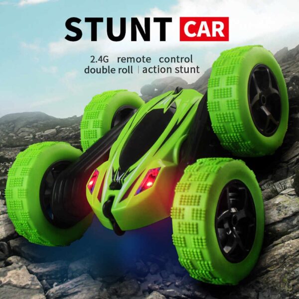 Auto giocattolo per bambini – Auto acrobata a doppia faccia Speed