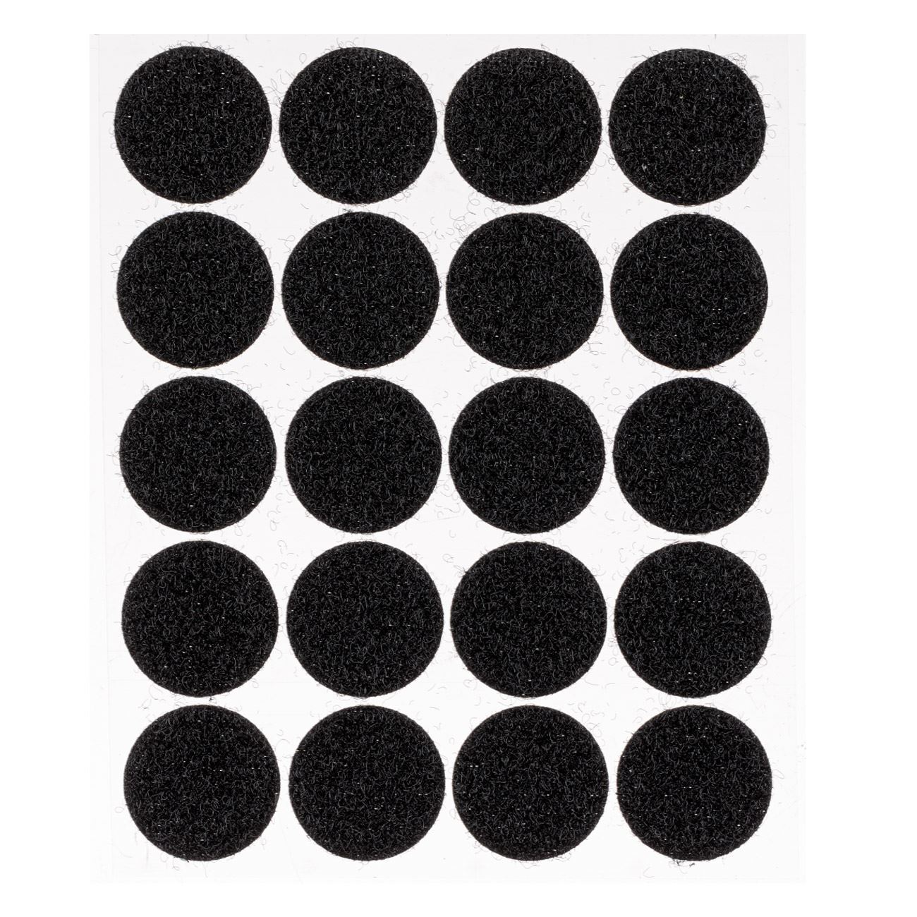 Stickers Hrits Hrits Round Black 2 cm - 20 pcs