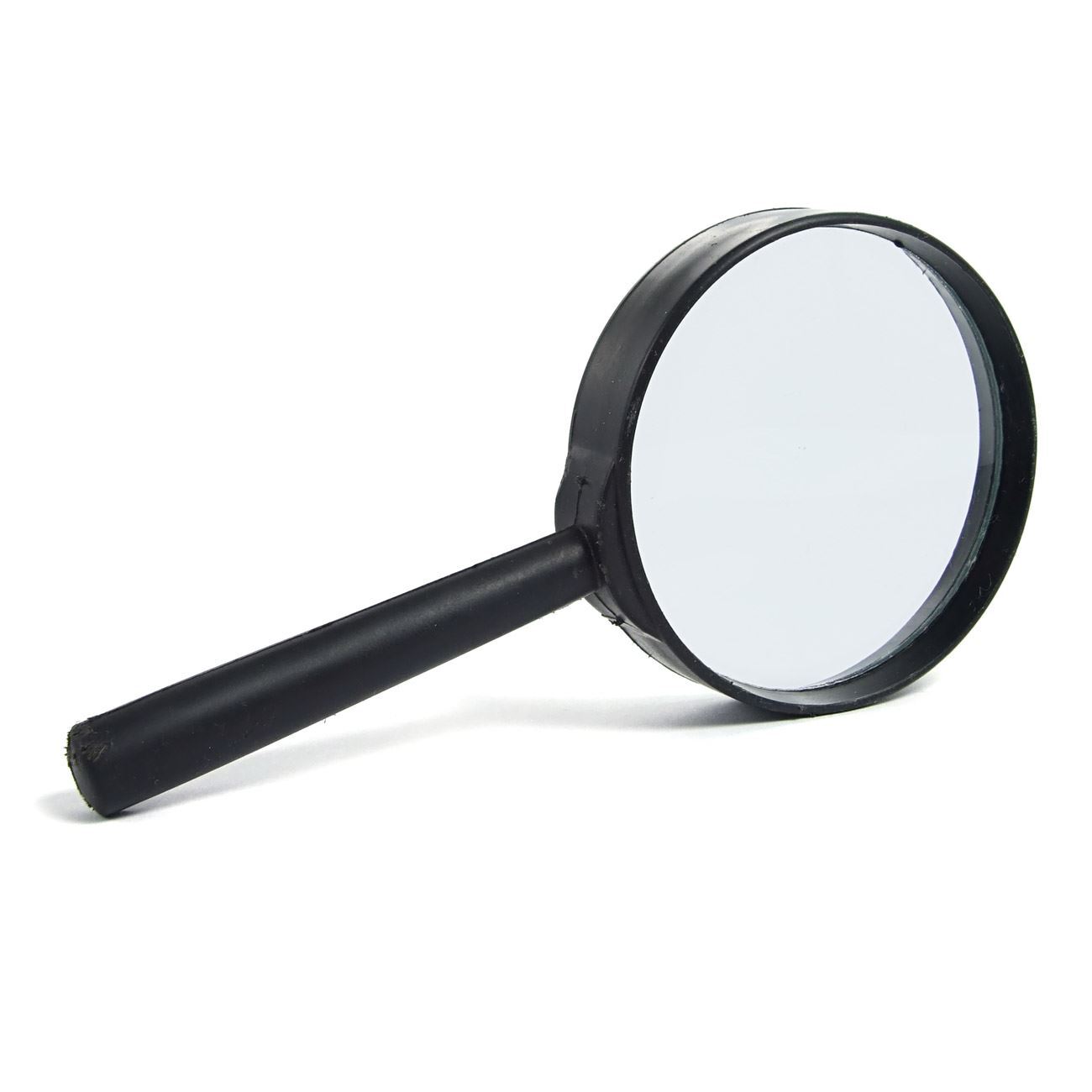 Magnifying Glass Plastic Black 13.5 cm