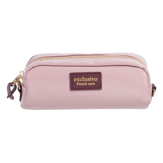 Pink pencil case 19x7x7cm