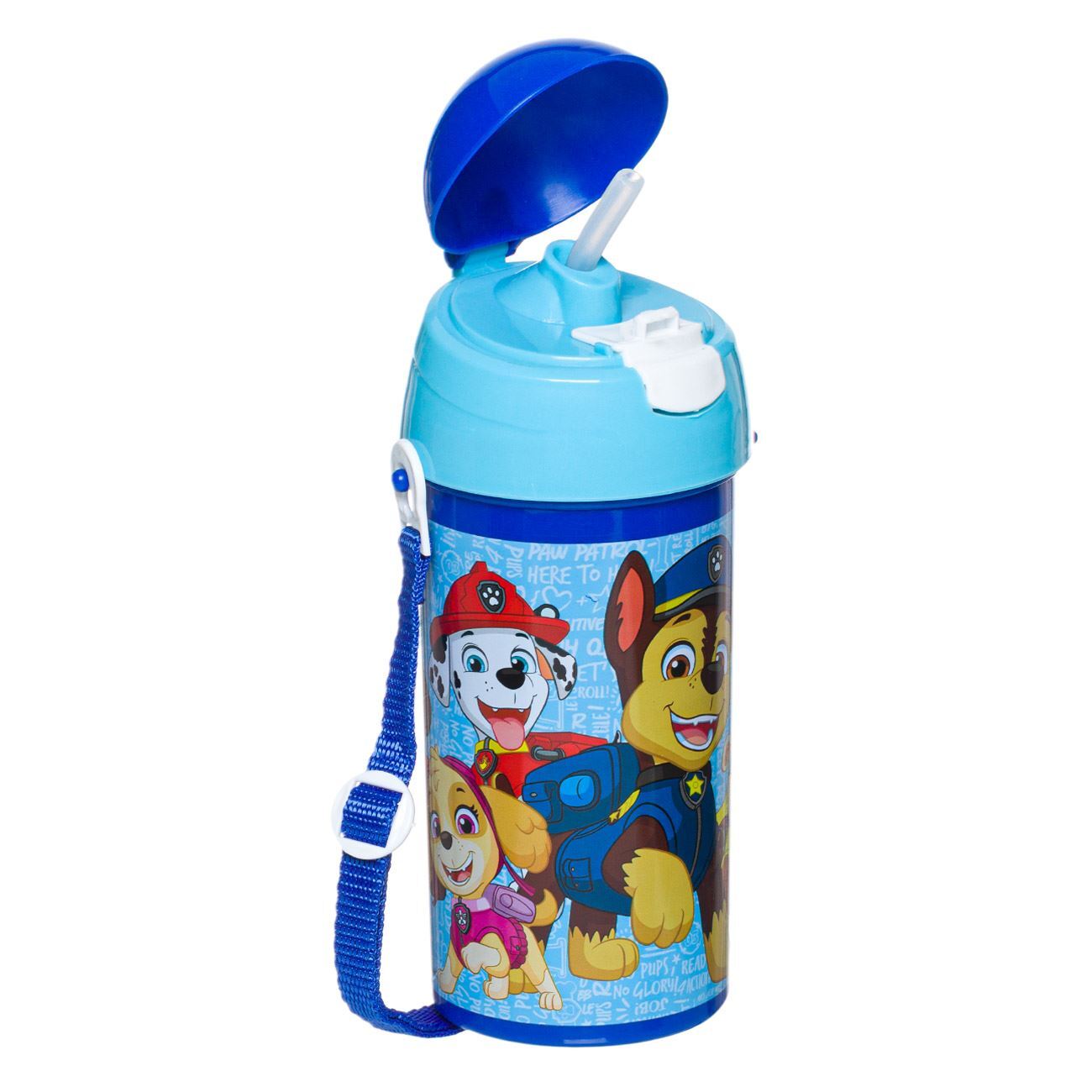 Children's Water Bottle Pop Up Paw Patrol Blue 500ml