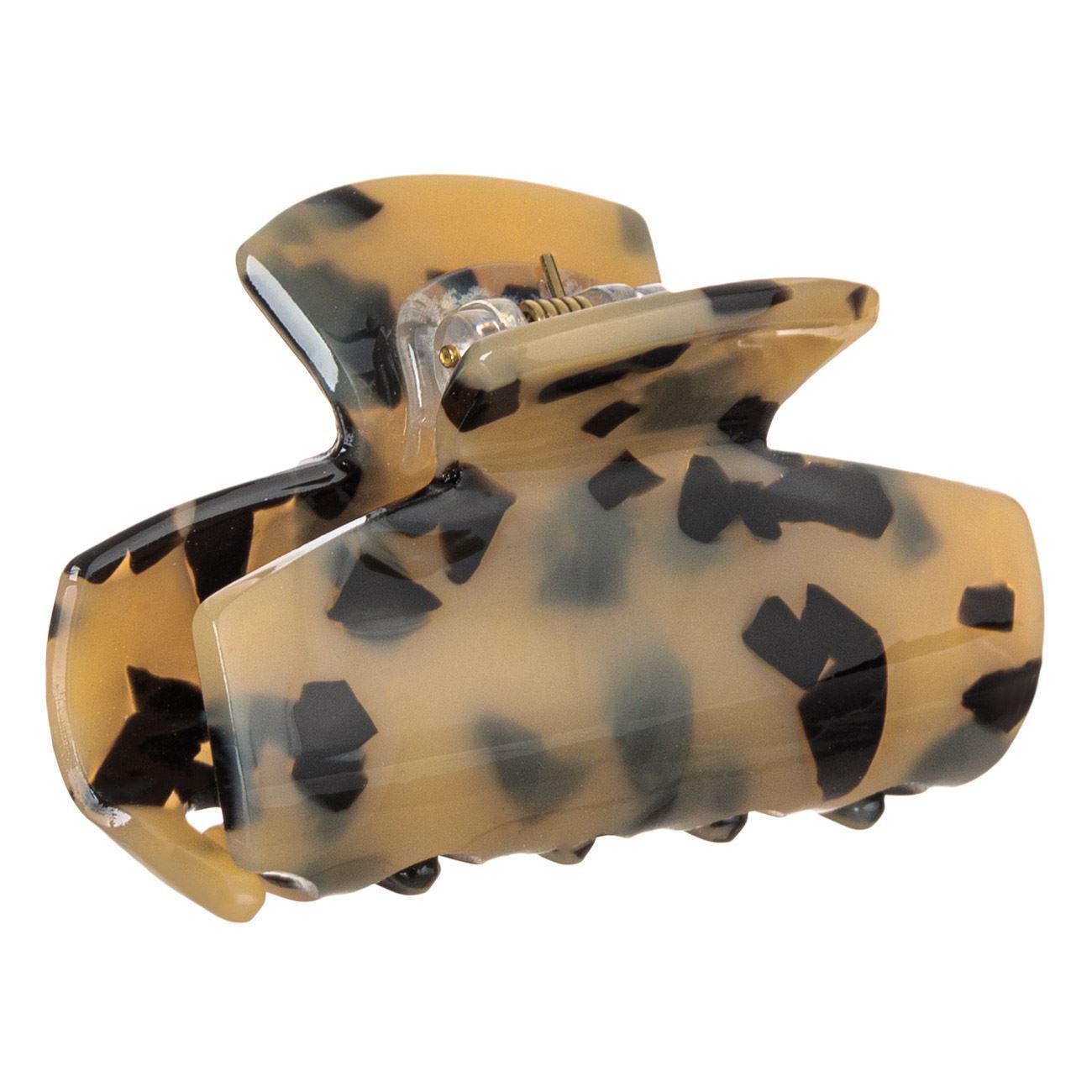 Women's Acrylic Hair Clip Nude Turtle 6cm