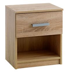 Comò letto TAPDRUP 1 cassetto rovere