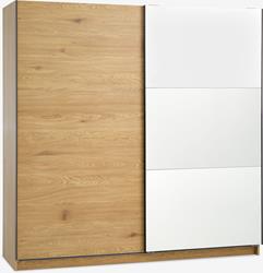 Guardaroba RABERG 200x200 con specchio in betulla