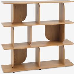 Scaffale LYNGERUP 4 scaffali pino