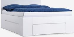 Telaio letto LIMFJORDEN 160x200 3 cassetti bianchi