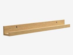 Painting shelf AVNEDE 60x7 oak