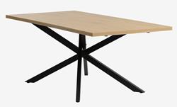 Tavolo NORTOFT 95x200 bianco/nero