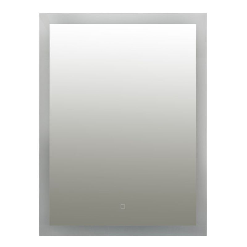 LED bathroom mirror 60x80 cm touch on/off