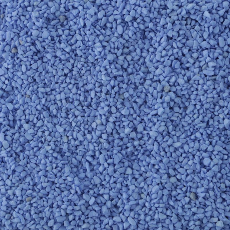 Decorative sand, dolomite, light blue, 0.5-1.5 mm