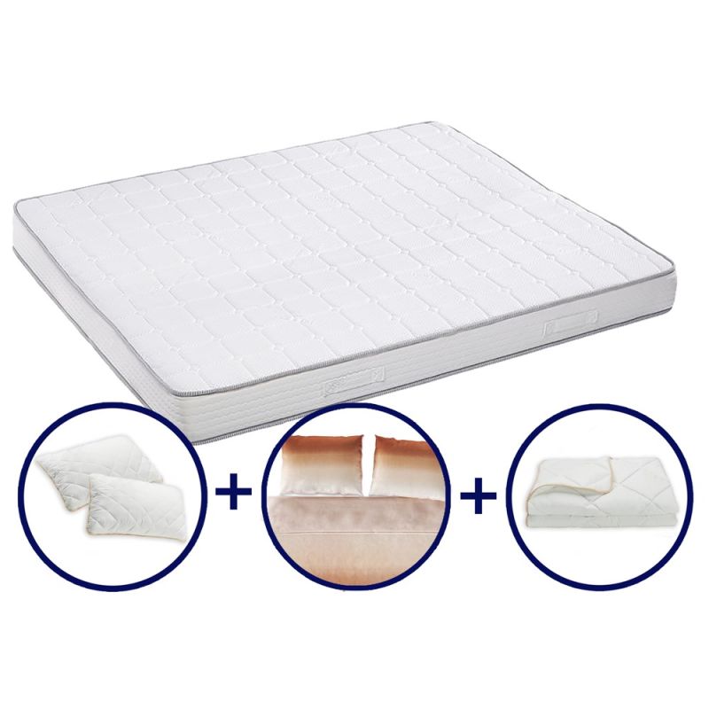 "Dormeo" iMemory Silver mattress + duvet + 2 pillows + cover set + 2 pillowcases - 7in1