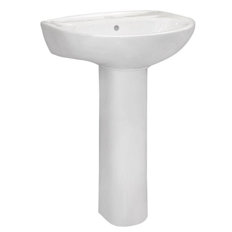 Porcelain washbasin with column "MALTA"