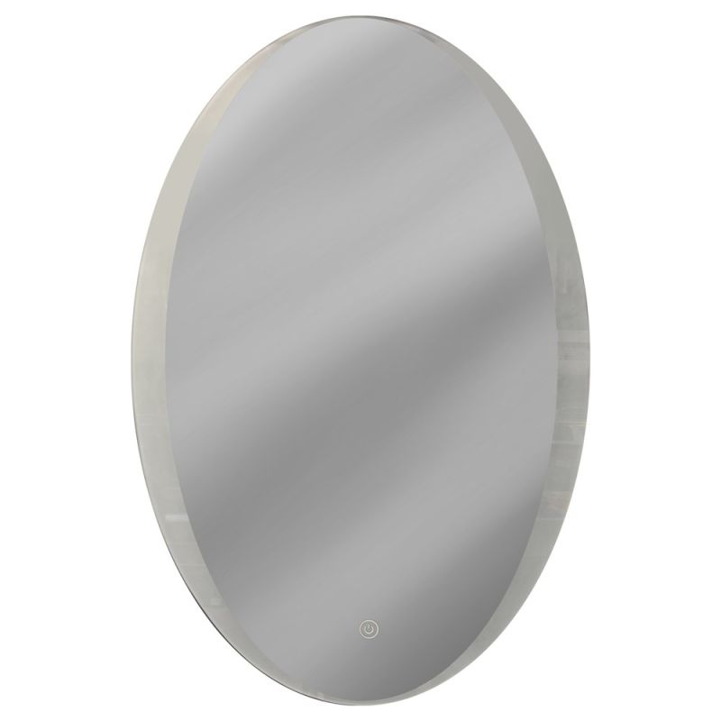 LED mirror 90x60 cm, touch on/off