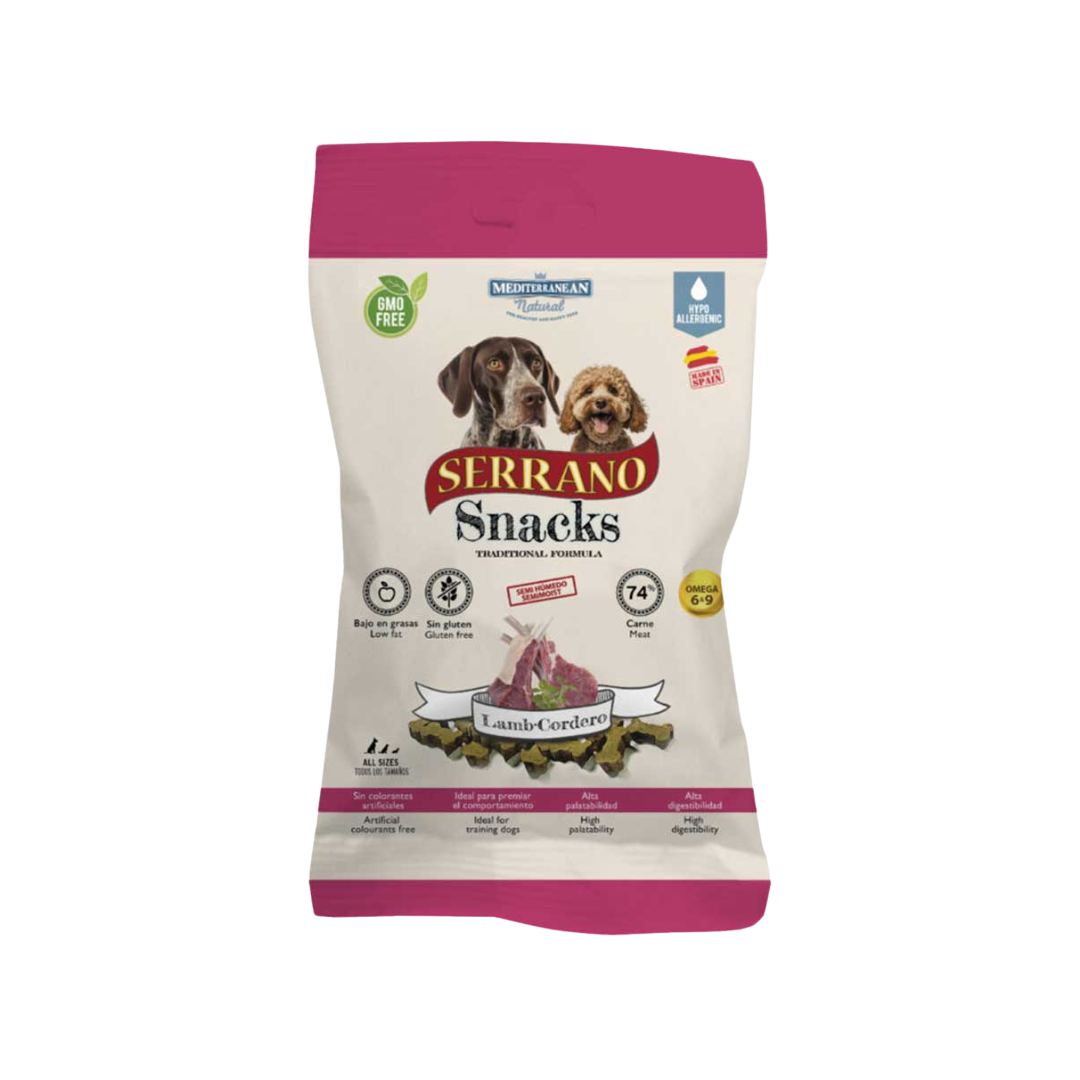 Snack per cane al pollo – Serrano (100 g)