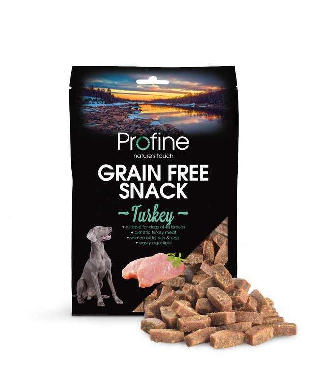 Profite Snack di tacchino senza cereali per cane 200 g