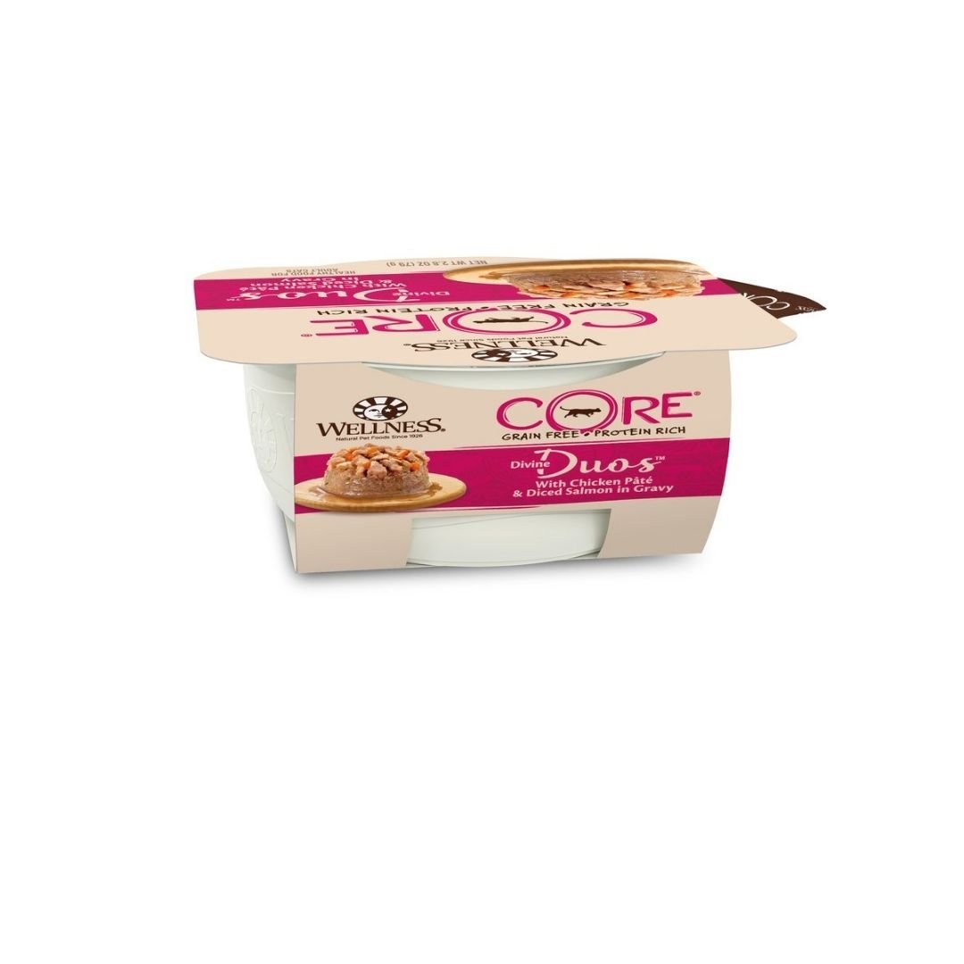 Savoury Duos Pollo/Salmone Cibo per gatti 79 g