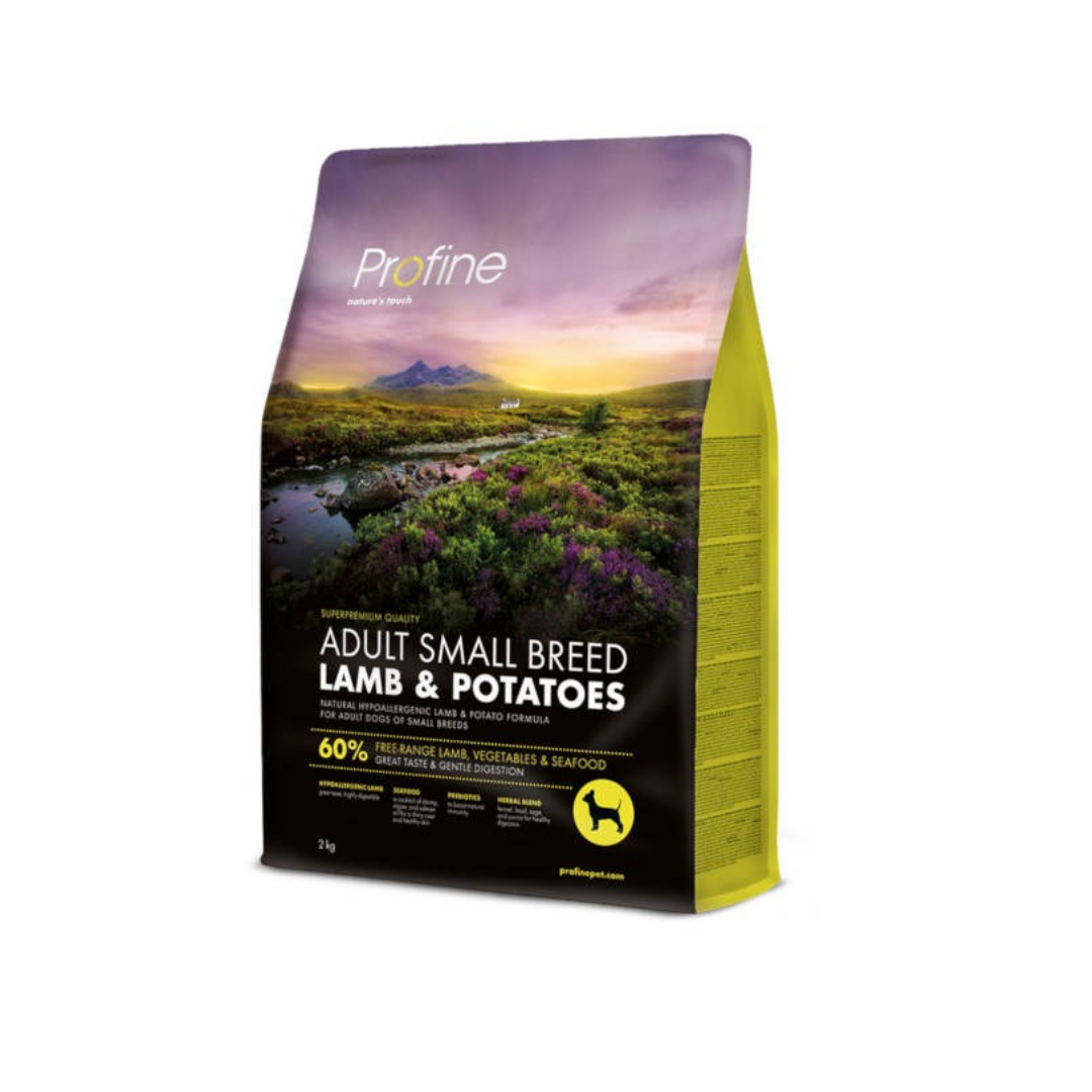 Profite Adult Small Lamb & Potato Cibo per cane 2 kg / 8 kg