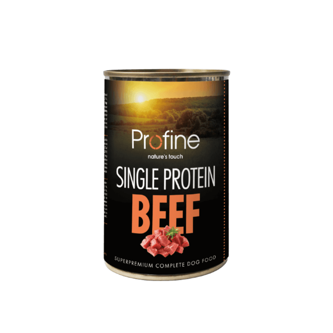 Profine Single Protein Manzo Cibo per cane (400 g)