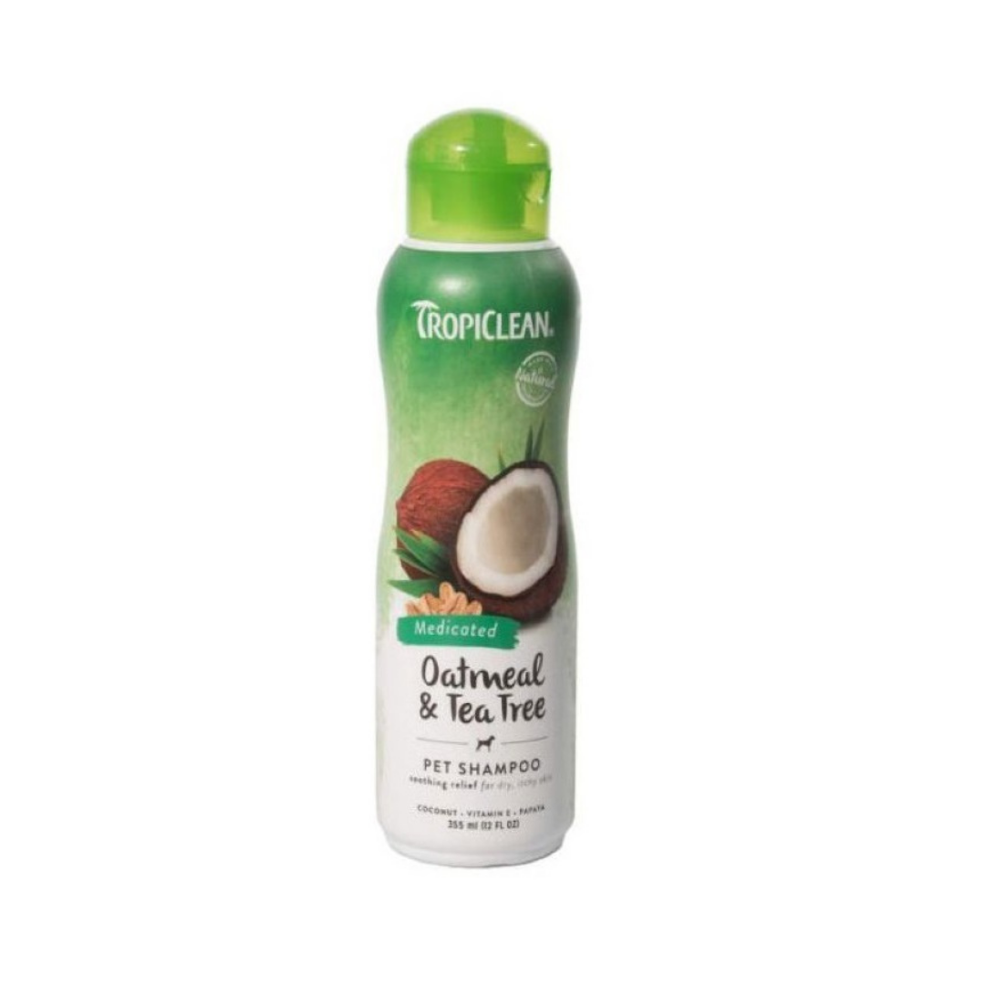 Shampoo TropiClean Avena & Tè 355 ml/592 ml
