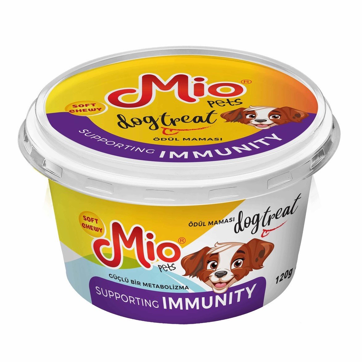 Mio Pets - Snack per cane - Supporta l'immunità (120 g)