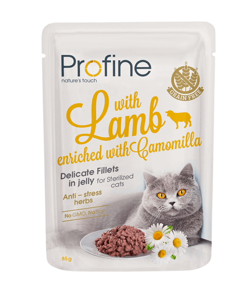 Cibo per gatto Profine Fileto con Qingj 85 g
