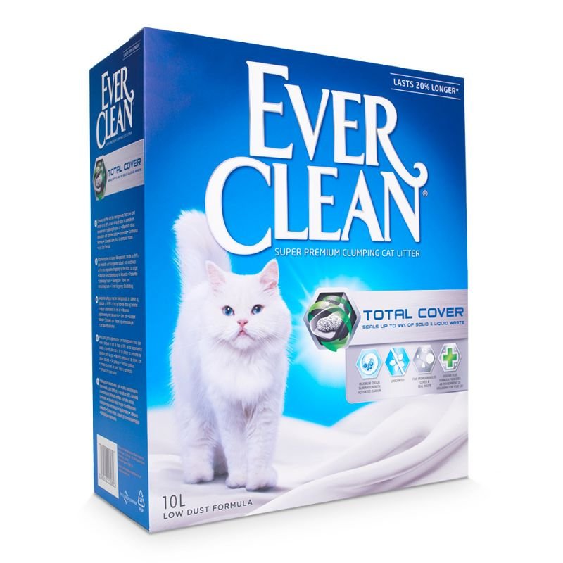 Lettiera per gatto - Ever Clean Total Cover 6 L/10 L