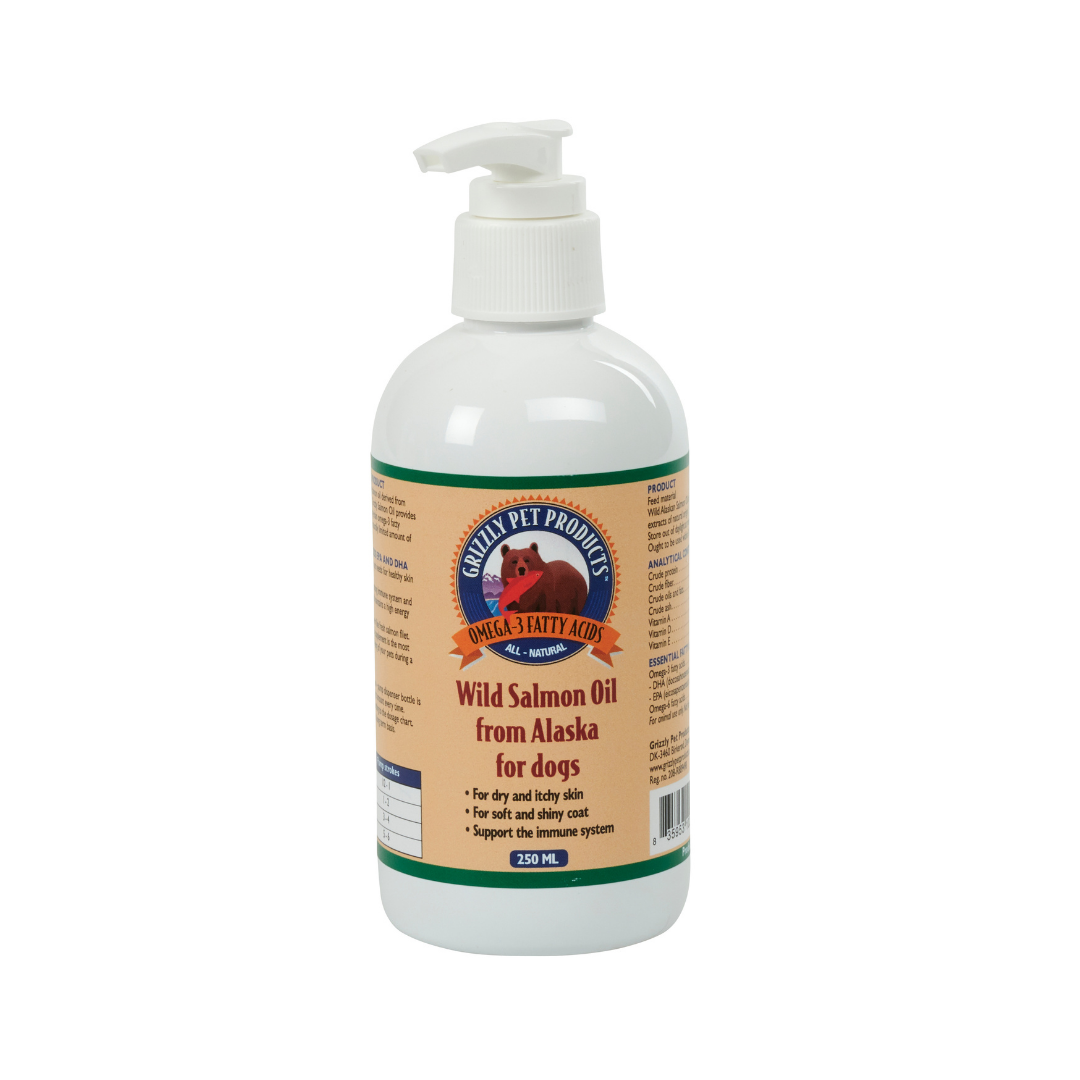 Olio di salmone - Grizzly 125ml/250ml