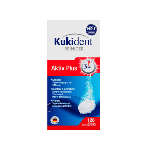 KUKIDENT Active Plus 128 Pieces