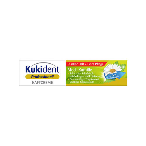 KUKIDENT Adhesive Cream 40G Camomile